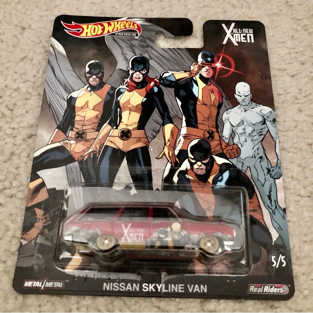 Hot Wheels Premium Marvel All-New X-Men Nissan Skyline Van